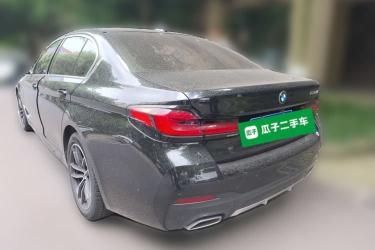 Used BMW 5 Series 2022 Restyled 525Li M Sport Package Rear Left 45 Deg