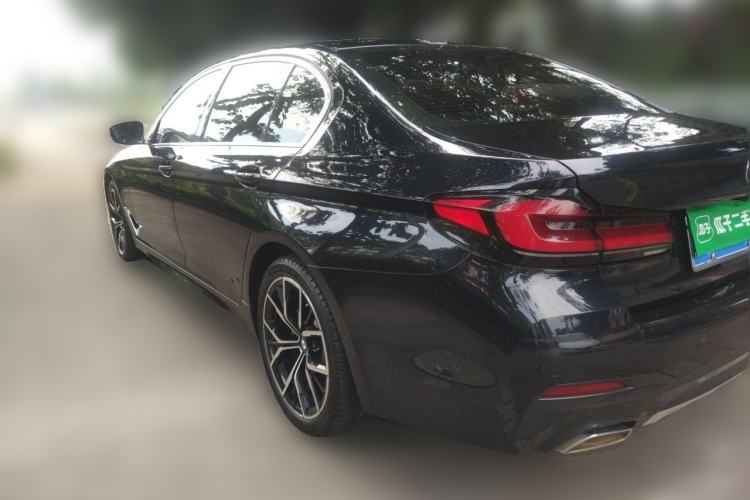 Used BMW 5 Series 2022 Revised Version 3 530Li Luxury Edition Premium Package Rear Left 45 Deg