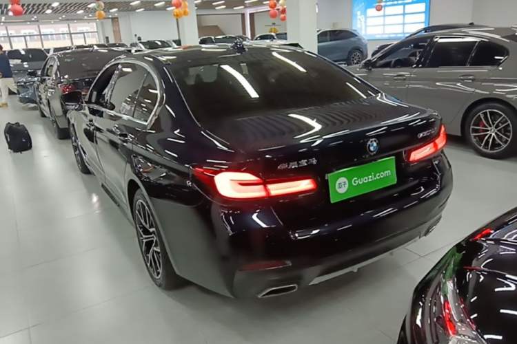 Used BMW 5 Series 2022 Revised Version 3 530Li Luxury Edition M Sport Package Rear Left 45 Deg