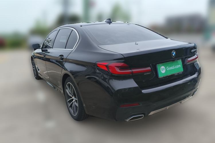 Used BMW 5 Series 2022 Restyled 525Li M Sport Package Rear Left 45 Deg