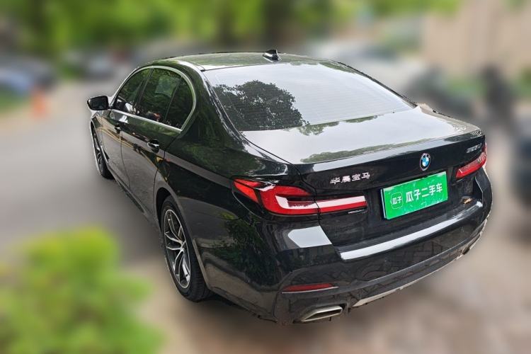 Used BMW 5 Series 2022 Restyled 525Li M Sport Package Rear Left 45 Deg