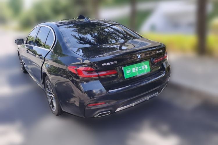 Used BMW 5 Series 2022 525Li M Sport Package Rear Left 45 Deg