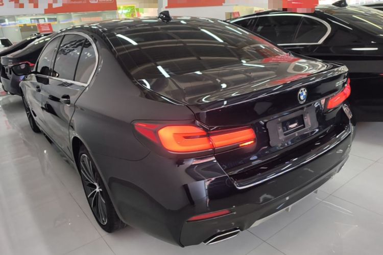 Used BMW 5 Series 2022 Restyled 530Li Leading Edition M Sport Package Rear Left 45 Deg