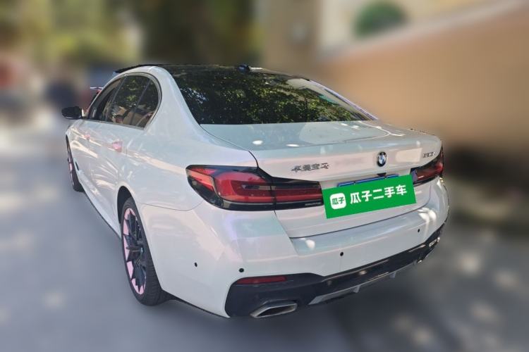 Used BMW 5 Series 2022 Second Facelift 530Li Luxury Version M Sport Package Rear Left 45 Deg