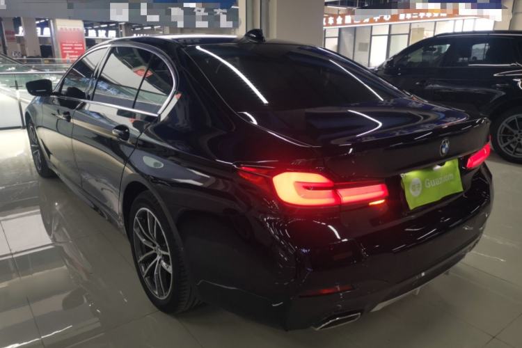 Used BMW 5 Series 2022 Restyled 525Li M Sport Package Rear Left 45 Deg
