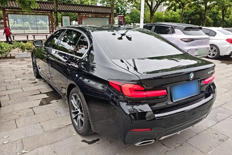 Used BMW 5 Series 2022 Restyled 525Li M Sport Package Rear Left 45 Deg