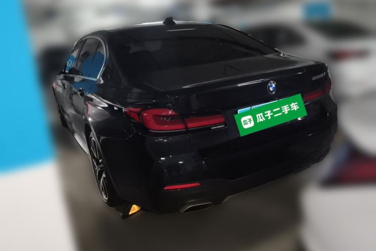 Used BMW 5 Series 2022 Second Facelift 530Li Luxury Version M Sport Package Rear Left 45 Deg