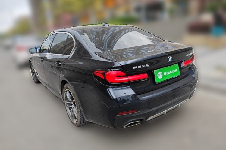 Used BMW 5 Series 2022 Restyled 525Li M Sport Package Rear Left 45 Deg