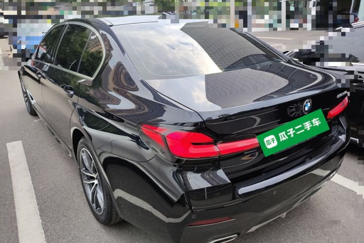 Used BMW 5 Series 2022 Restyled 525Li M Sport Package Rear Left 45 Deg