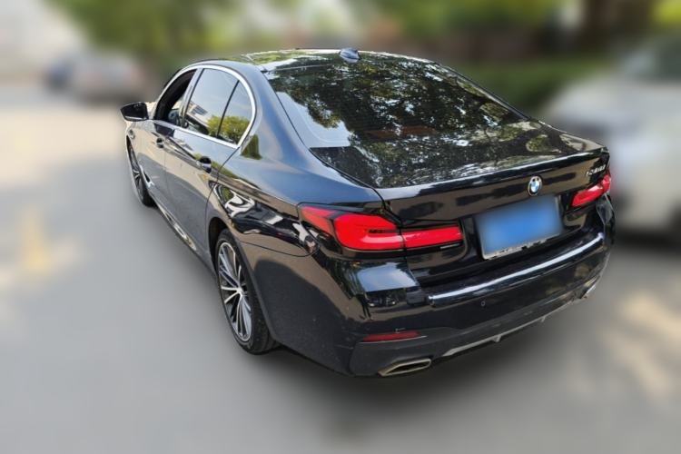 Used BMW 5 Series 2022 Restyled 530Li Leading Edition M Sport Package Rear Left 45 Deg