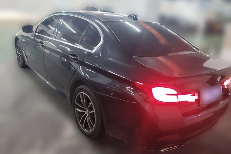 Used BMW 5 Series 2022 Restyled 525Li M Sport Package Rear Left 45 Deg