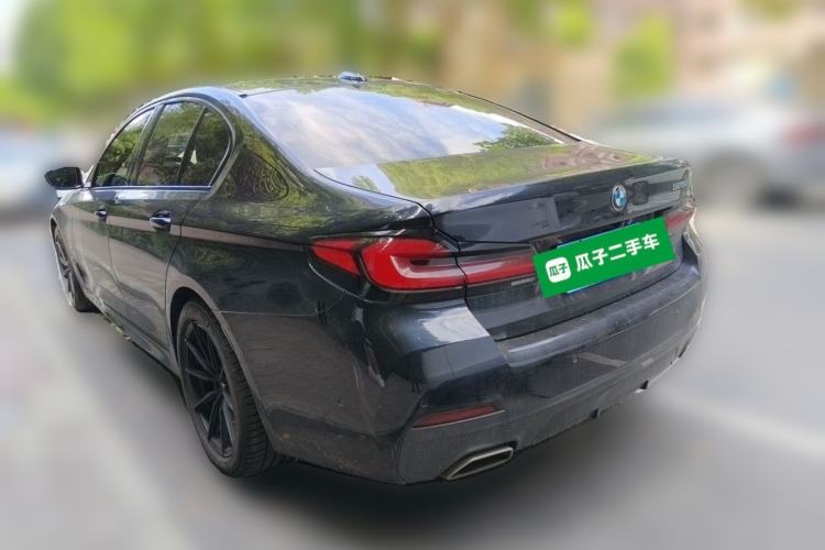 Used BMW 5 Series 2022 Second Facelift 525i M Sport Package Rear Left 45 Deg