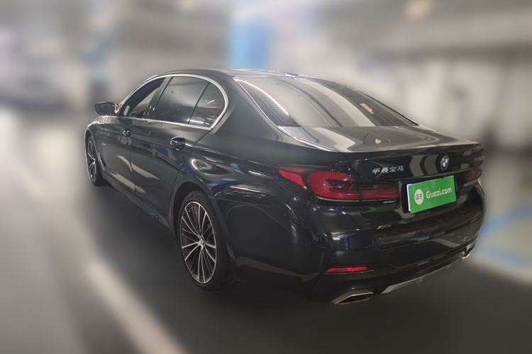 Used BMW 5 Series 2022 Revised Version 530Li xDrive M Sport Package Rear Left 45 Deg
