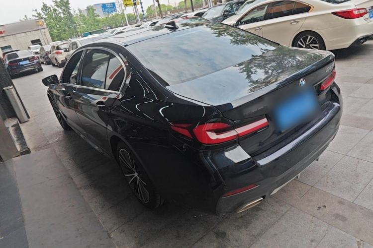 Used BMW 5 Series 2022 Restyled 530Li Leading Edition M Sport Package Rear Left 45 Deg