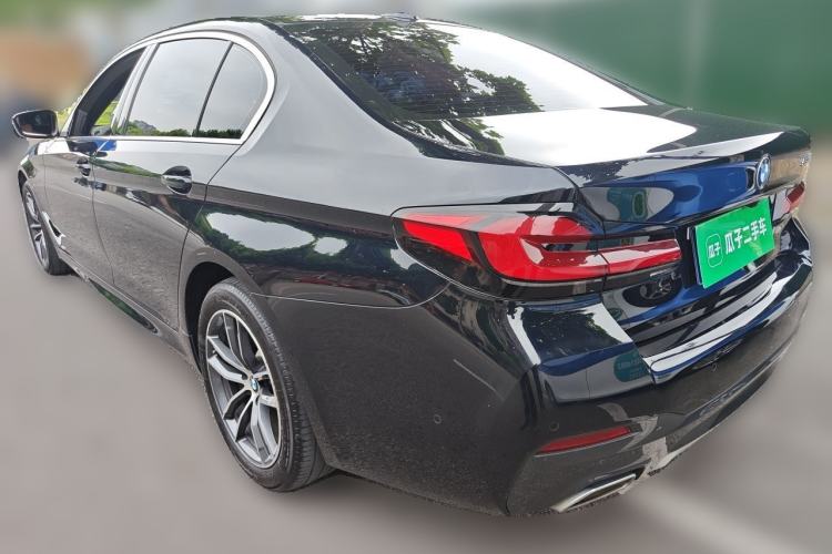 Used BMW 5 Series 2022 525Li M Sport Package Rear Left 45 Deg