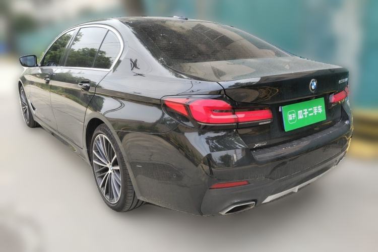 Used BMW 5 Series 2022 Revised Version 530Li xDrive M Sport Package Rear Left 45 Deg