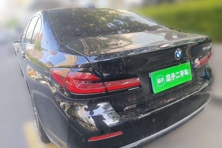 Used BMW 5 Series 2022 Updated 530Li xDrive Luxury Package Rear Left 45 Deg