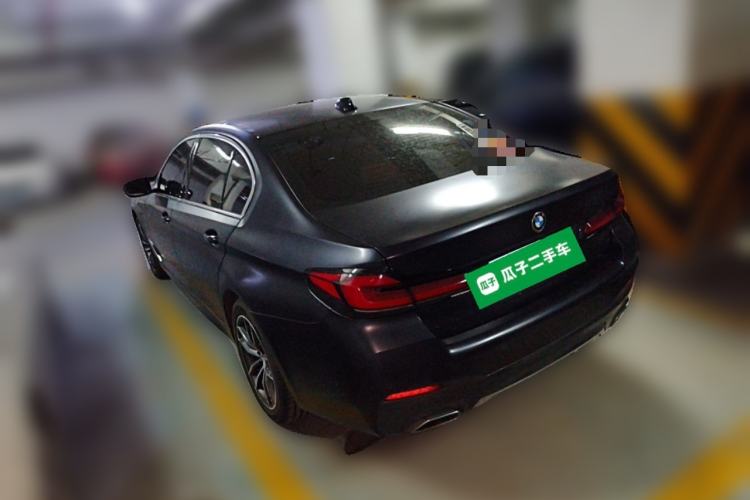 Used BMW 5 Series 2022 Restyled 525Li M Sport Package Rear Left 45 Deg