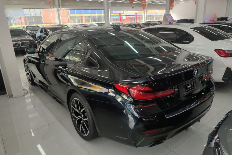 Used BMW 5 Series 2022 Second Facelift 530i M Sport Package Rear Left 45 Deg