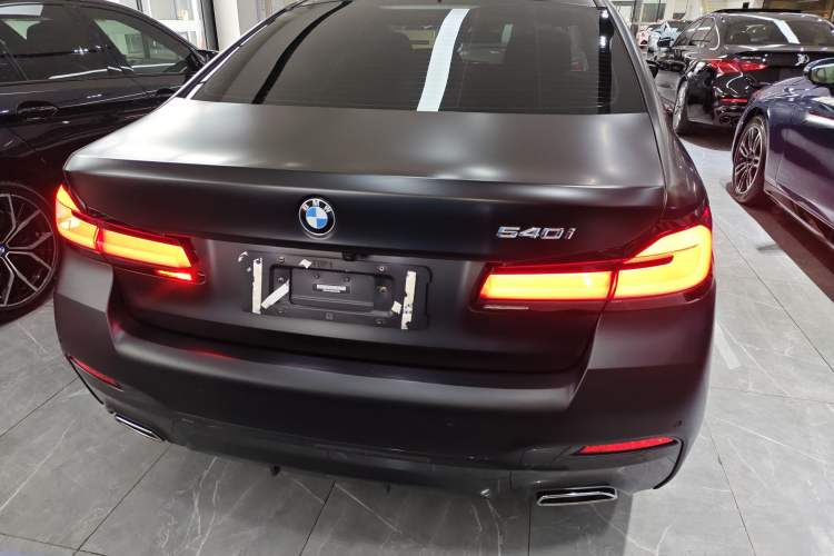 Used BMW 5 Series 2022 Restyled 540i Luxury Edition M Sport Package Rear