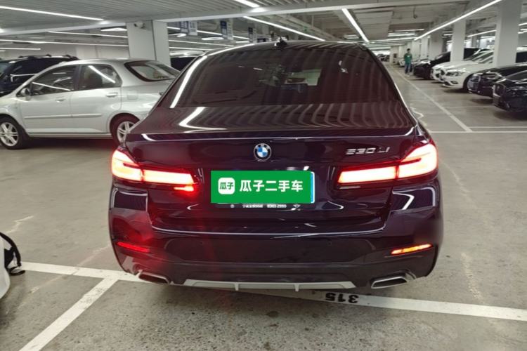 Used BMW 5 Series 2022 Second Facelift 530Li Leading Edition M Sport Package Rear