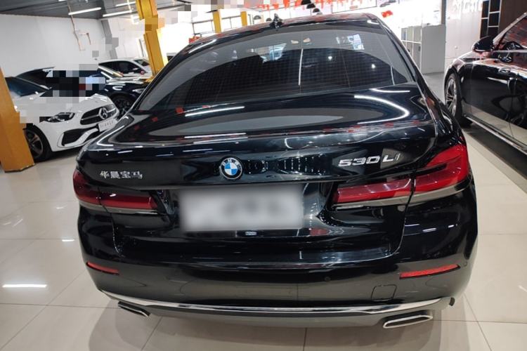 Used BMW 5 Series 2022 Second Facelift 530Li Leading Edition Luxury Package Rear