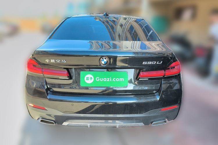 Used BMW 5 Series 2022 Second Facelift 530Li Luxury Version M Sport Package Rear
