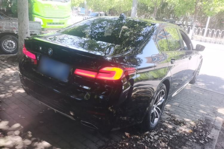 Used BMW 5 Series 2022 Restyled 525Li M Sport Package Rear Right 45 Deg