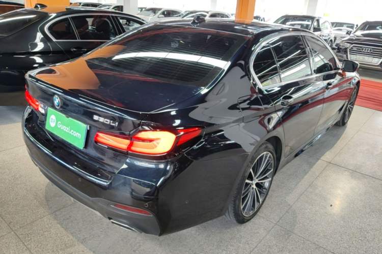 Used BMW 5 Series 2022 Restyled 530Li Leading Edition M Sport Package Rear Right 45 Deg