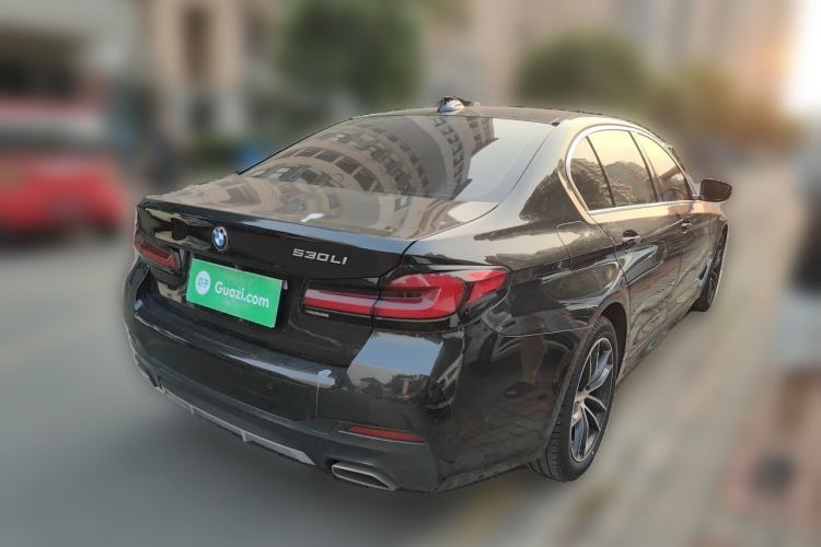 Used BMW 5 Series 2022 Restyled 525Li M Sport Package Rear Right 45 Deg
