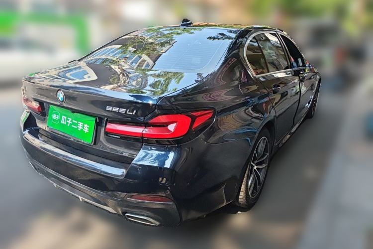 Used BMW 5 Series 2022 Restyled 525Li M Sport Package Rear Right 45 Deg