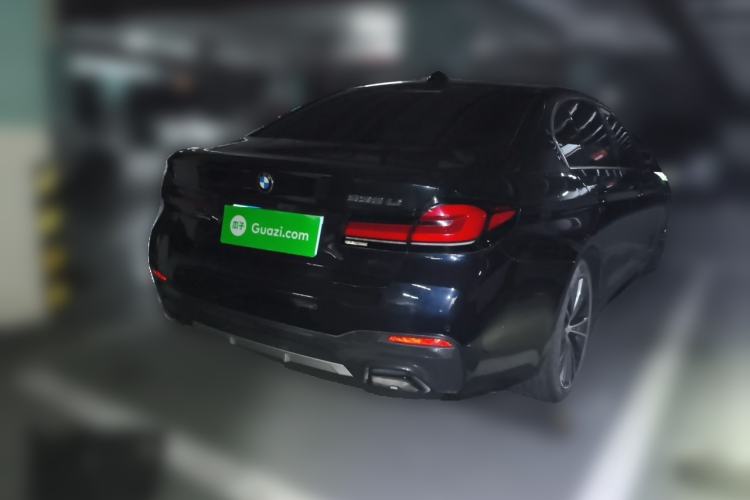 Used BMW 5 Series 2022 Second Facelift 530Li Leading Edition M Sport Package Rear Right 45 Deg