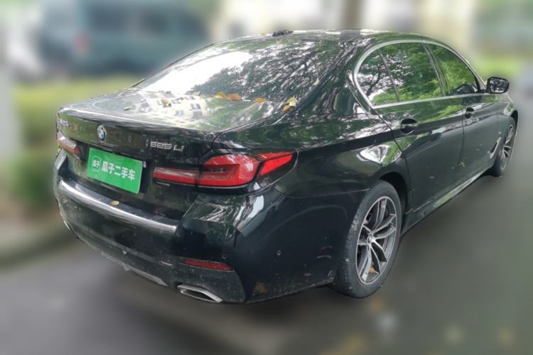 Used BMW 5 Series 2022 Restyled 525Li M Sport Package Rear Right 45 Deg