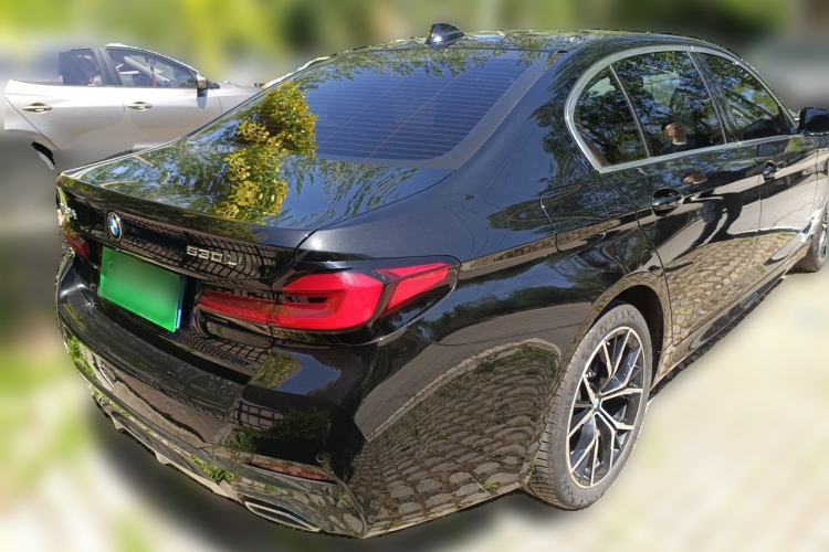 Used BMW 5 Series 2022 Revised Version 3 530Li Luxury Edition M Sport Package Rear Right 45 Deg