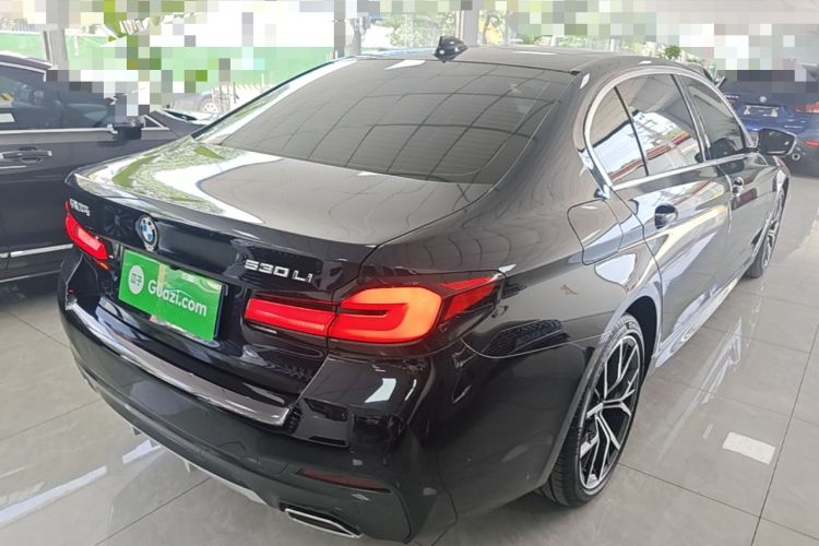 Used BMW 5 Series 2022 Revised Version 3 530Li Luxury Edition M Sport Package Rear Right 45 Deg