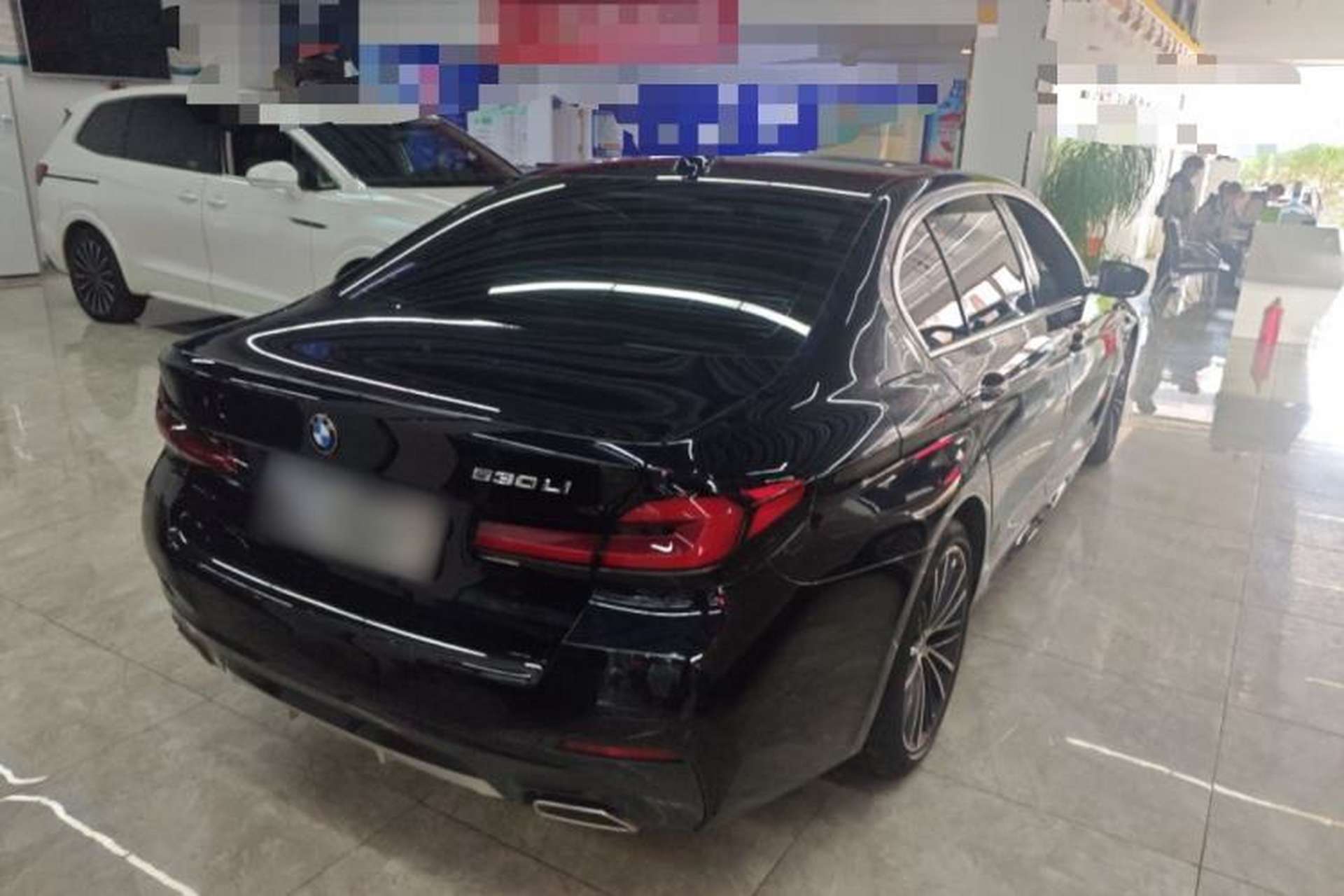 Used BMW 5 Series 2022 Restyled 530Li Leading Edition M Sport Package Rear Right 45 Deg