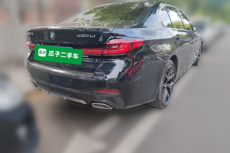 Used BMW 5 Series 2022 Revised Version 3 530Li Luxury Edition M Sport Package Rear Right 45 Deg