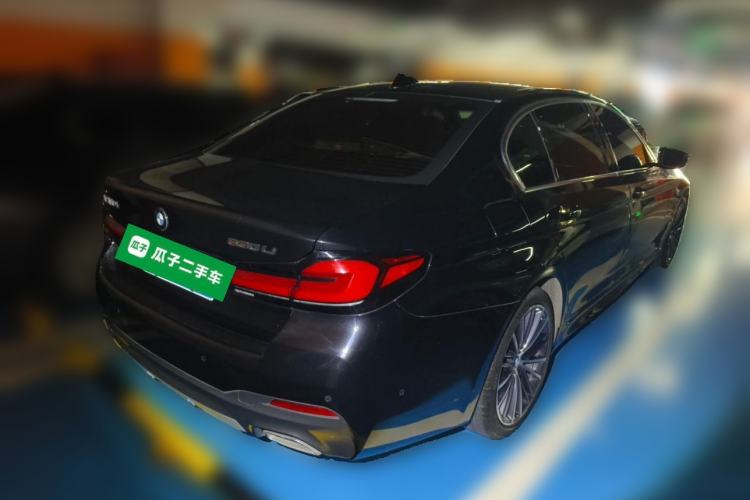 Used BMW 5 Series 2022 530Li Leading Model M Sport Package Rear Right 45 Deg