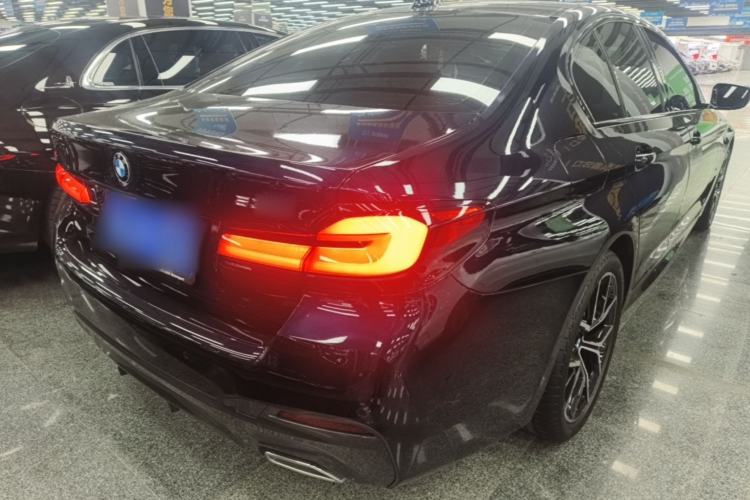 Used BMW 5 Series 2022 Second Facelift 530i M Sport Package Rear Right 45 Deg