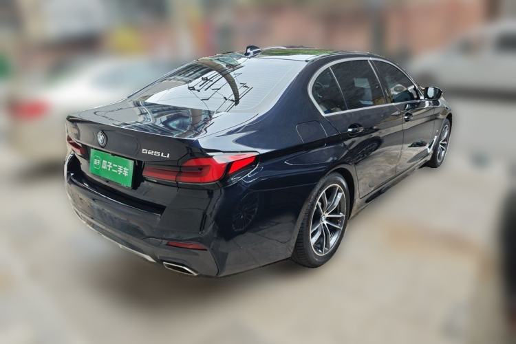 Used BMW 5 Series 2022 Restyled 525Li M Sport Package Rear Right 45 Deg