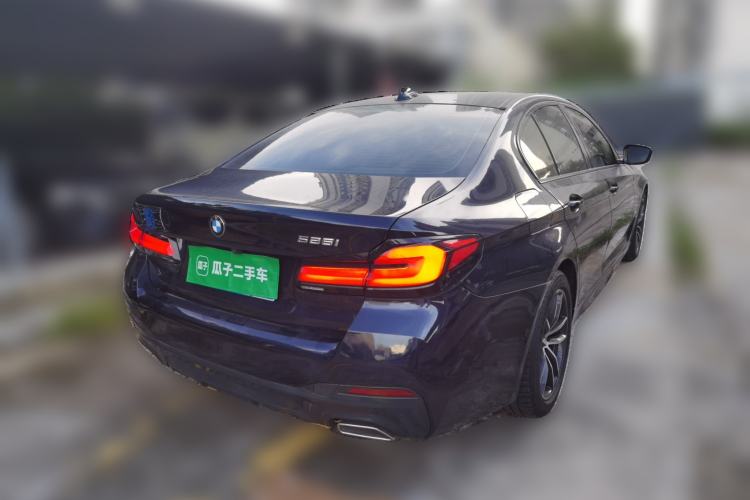 Used BMW 5 Series 2022 Restyled 525i M Sport Package Rear Right 45 Deg