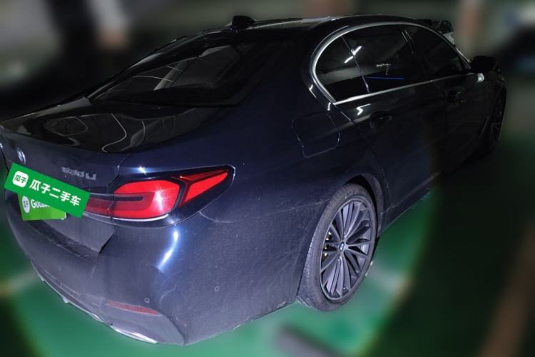 Used BMW 5 Series 2022 Restyled 530Li Leading Edition M Sport Package Rear Right 45 Deg