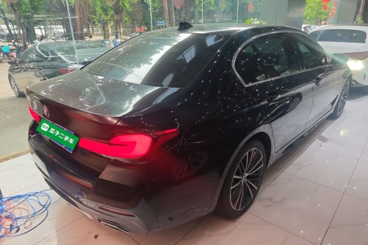 Used BMW 5 Series 2022 Restyled 530Li Leading Edition M Sport Package Rear Right 45 Deg