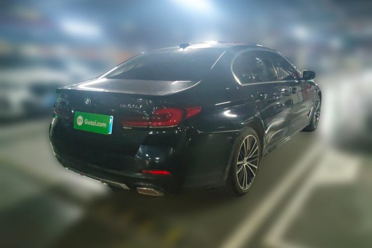 Used BMW 5 Series 2022 Restyled 530Li Leading Edition M Sport Package Rear Right 45 Deg