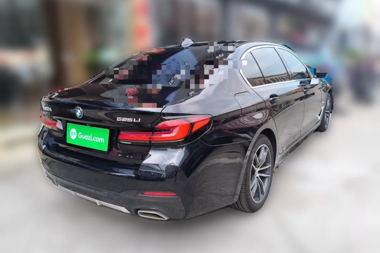 Used BMW 5 Series 2022 Restyled 525Li M Sport Package Rear Right 45 Deg