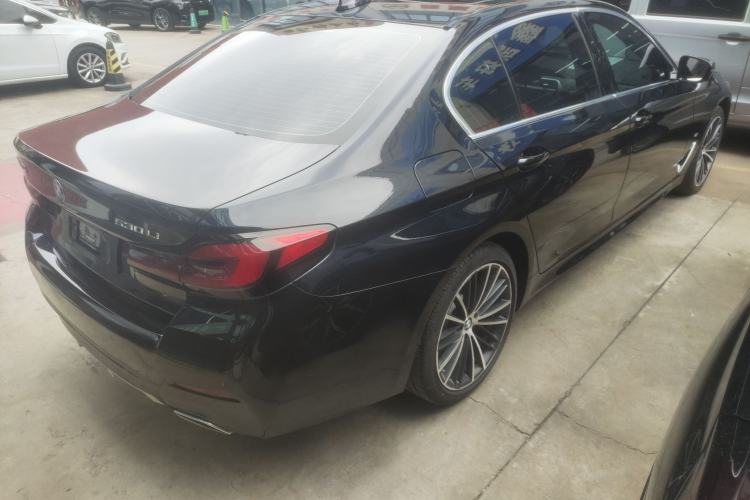 Used BMW 5 Series 2022 Restyled 530Li Leading Edition M Sport Package Rear Right 45 Deg