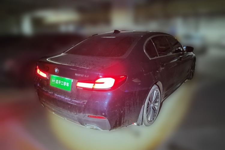 Used BMW 5 Series 2022 Restyled 530Li Leading Edition M Sport Package Rear Right 45 Deg
