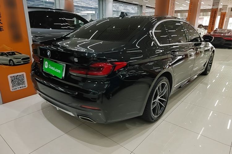 Used BMW 5 Series 2022 Restyled 525Li M Sport Package Rear Right 45 Deg