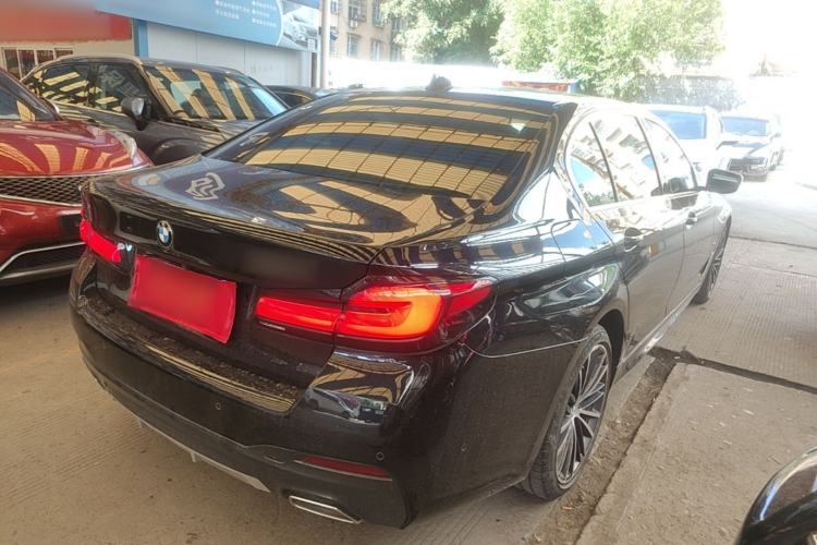 Used BMW 5 Series 2022 Restyled 530Li Leading Edition M Sport Package Rear Right 45 Deg