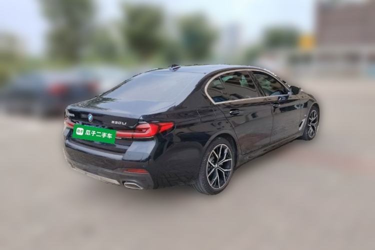 Used BMW 5 Series 2022 Second Facelift 530Li Luxury Version M Sport Package Rear Right 45 Deg